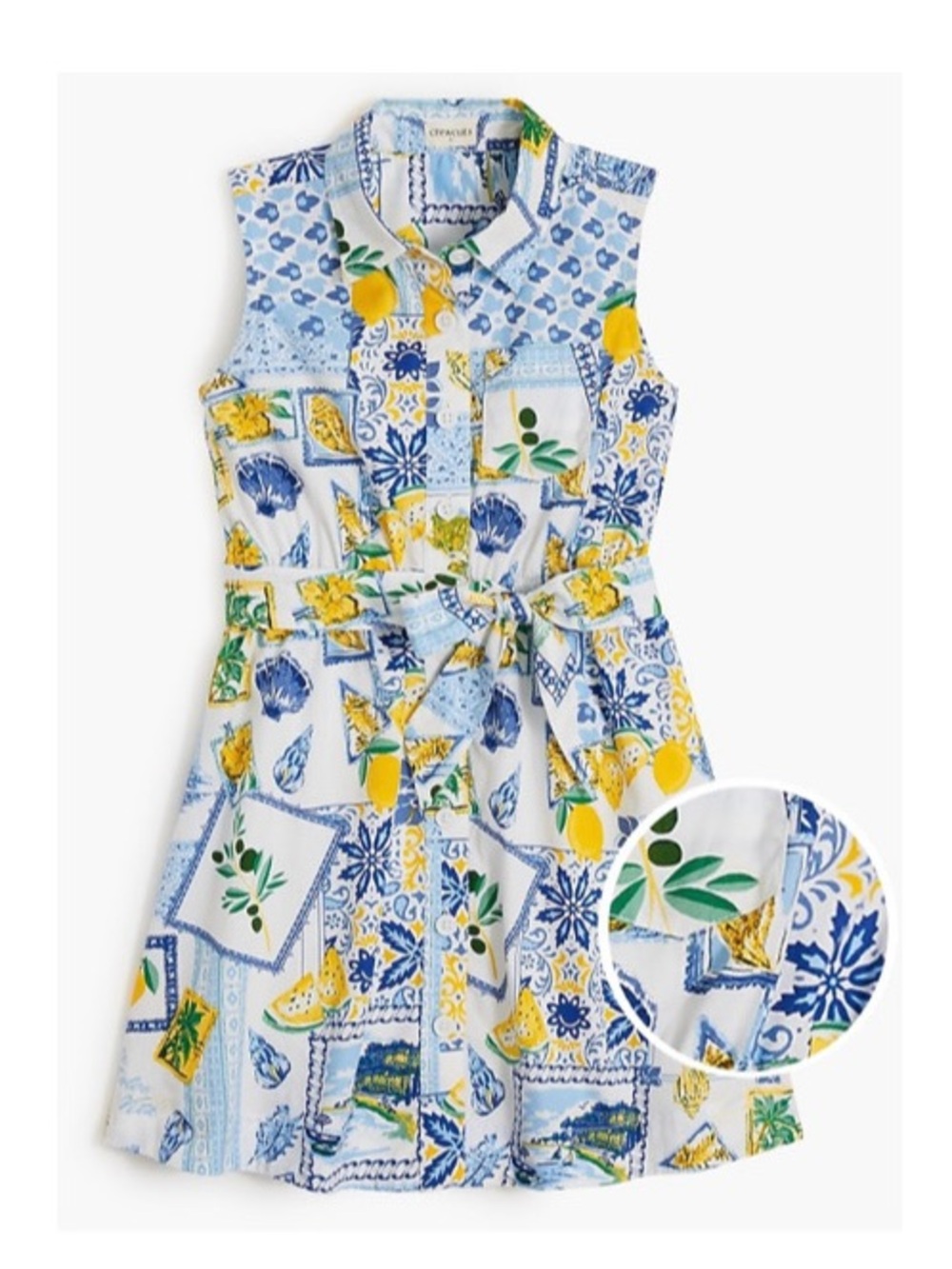 Crewcuts J.Crew Factory Girl’s Shirt Dress Size 8